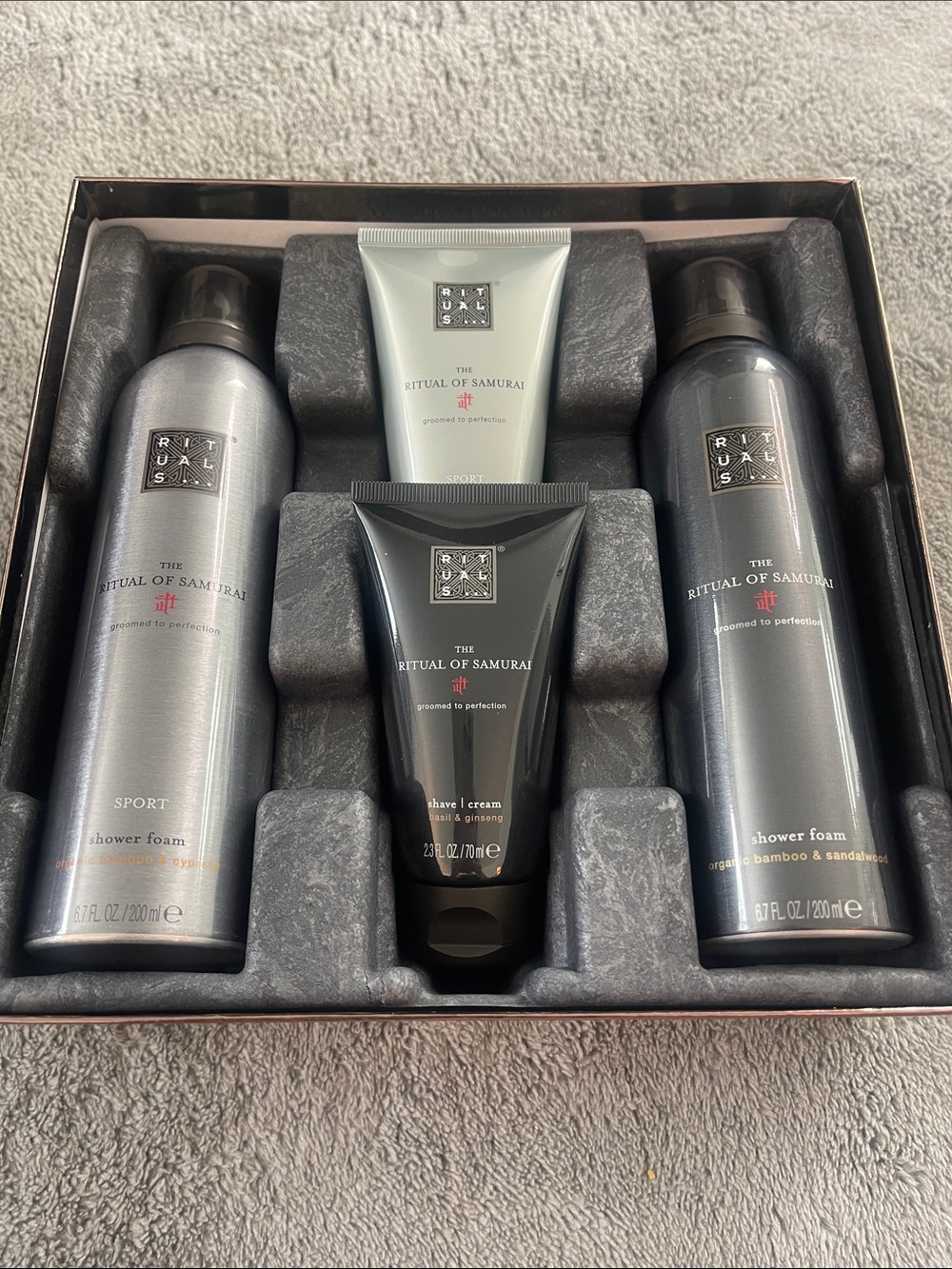The Ritual of Samurai Men's Grooming Set - Gray